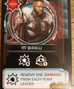 Thanos Rising: Avengers Infinity War – M'Baku Promo Card