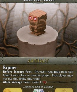 Vault Wars: Cursed Idol Promo Card