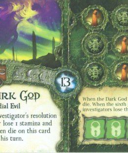 Elder Sign: The Dark God Promo Card