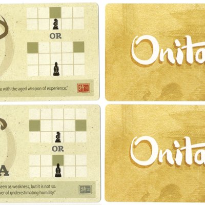 Onitama: Mejika and Okija Promo Cards