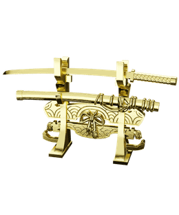 Shogun no Katana: Metal Katana Display