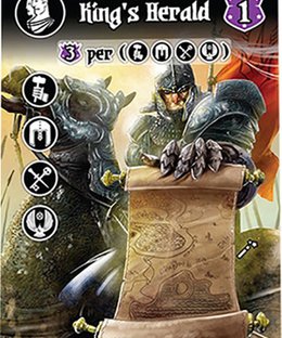 Villages of Valeria: King's Herald Promo Card