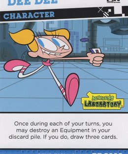 Cartoon Network Crossover Crisis: Dee Dee Promo Card