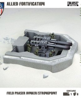 Dust Tactics: Allied Fortification – Field Phaser Bunker / Strongpoint