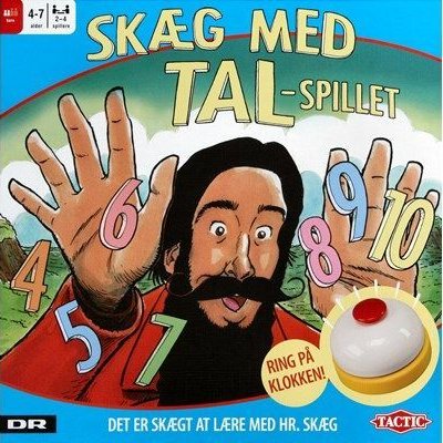 Skæg med tal-spillet