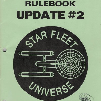 Star Fleet Battles Commander's Rulebook Update II