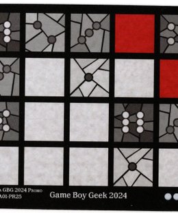 Sagrada: Promo 25 – Game Boy Geek 2024 Window Pattern Card