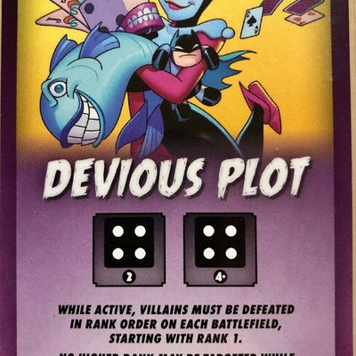 Batman: The Animated Series – Gotham City Under Siege: Devious Plot Promo Card