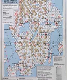 Railway Rivals Map SV: South Sweden