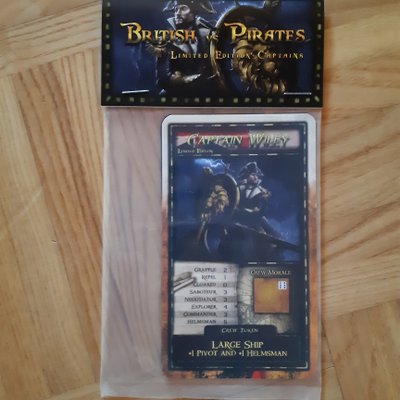 British vs Pirates: Limited Edition Captains