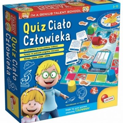 I'm a Genius Talent School: Quiz ciało człowieka