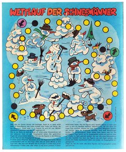 Wettlauf der Schneemänner