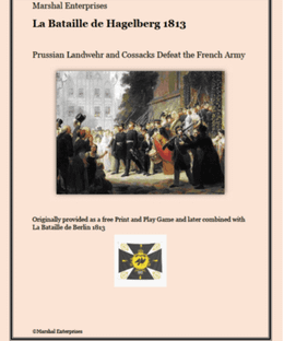 La Bataille de Hagelberg 1813