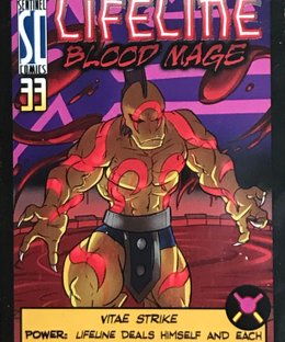 Sentinels of the Multiverse: Lifeline Blood Mage Promo Card