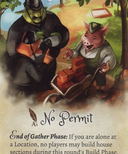 The Grimm Forest: No Permit Promo Card