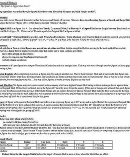 Bronzed Heroes: Or My Spear is bigger than Yours!