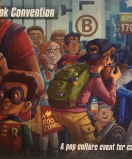DC Spyfall: Comic Book Convention promo cards