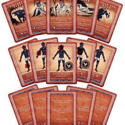 Mortal Gods: Omens, Gifts & Injury Card Set