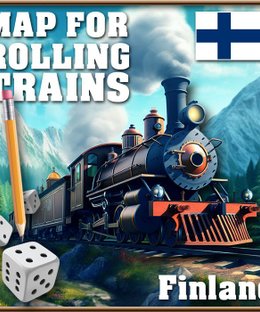 Rolling Trains: Finland Map