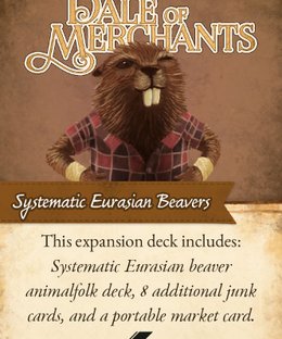 Dale of Merchants: Systematic Eurasian Beavers