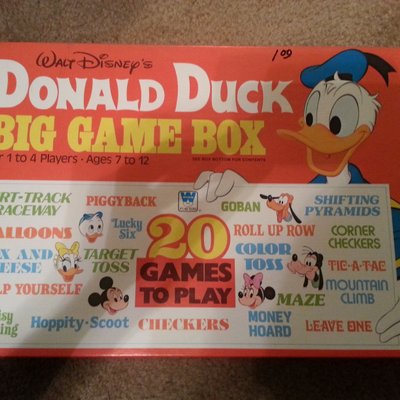 Donald Duck Big Game Box
