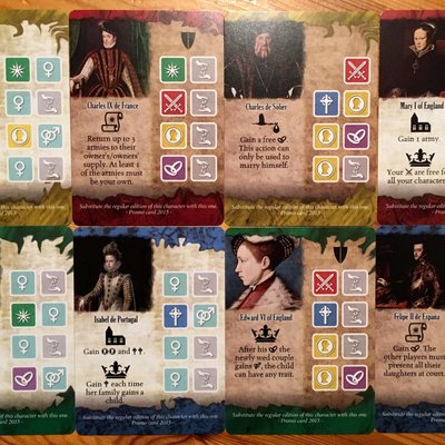 Among Nobles: Promo Character Cards
