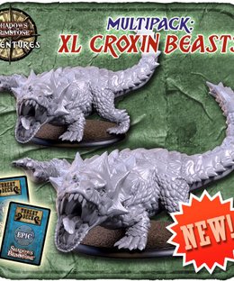 Shadows of Brimstone: Valley of the Serpent Kings – Croxin Beast Multipack