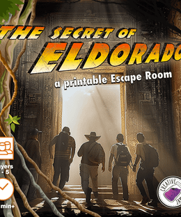 The Secret of Eldorado: The print & play escape game