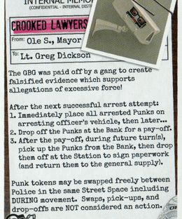 Police Precinct: Game Boy Geek Promo Card