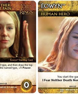 The Lord of the Rings: The Two Towers Deck-Building Game – Éowyn Promos