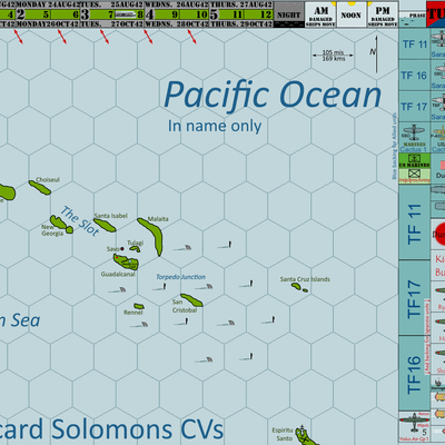 Postcard Solomons CVs