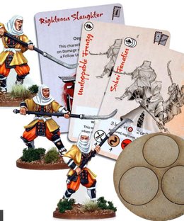 Test of Honour: The Samurai Miniatures Game – Sohei Fanatics