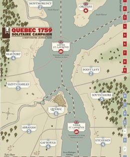 Quebec 1759: Solitaire Campaign