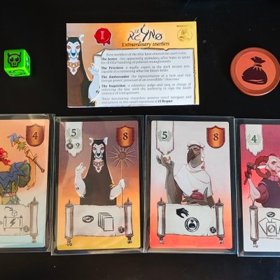 El Reyno: Extraordinary courtiers