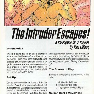 The Intruder Escapes