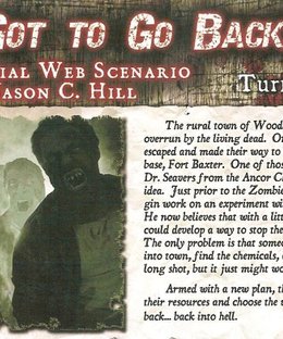 Last Night on Earth 'We've Got To Go Back!' Scenario