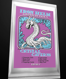 Iron Helm: Adventure Pack #4 – Crystal Caverns