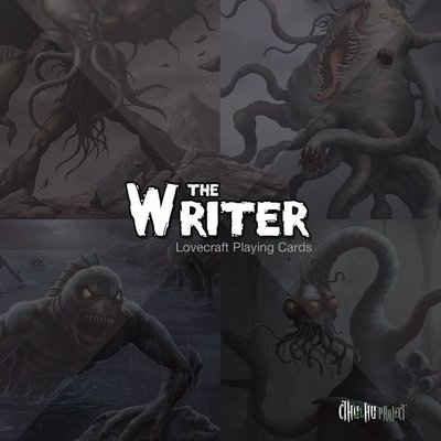 The Writer: Lovecraft Playing Cards