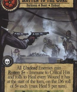 Shadows of Brimstone: Rotten to the Core Promo Card