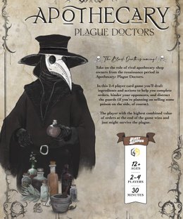 Apothecary: Plague Doctors