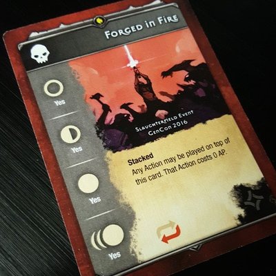 Myth: Forged in Fire Promo Card