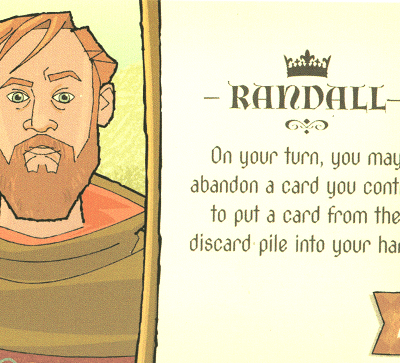 Crown of Aragón: Randall Leader Promo Card