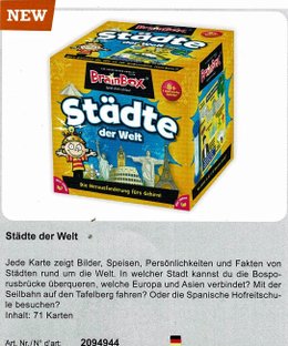 BrainBox: Cities of the World