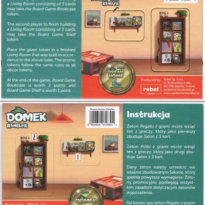 Dream Home: Promo Tokens – #Shelfie