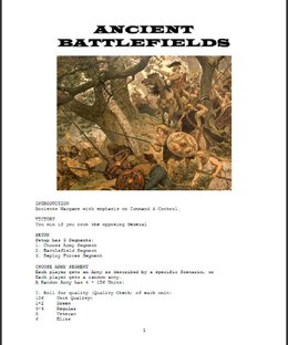 Ancient Battlefields