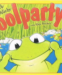 Die frosch-fröhliche Poolparty