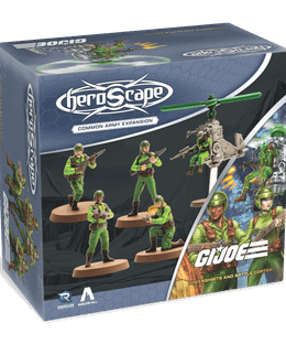 G.I. JOE Heroscape: Greenshirts & Battle Copter Common Army Expansion