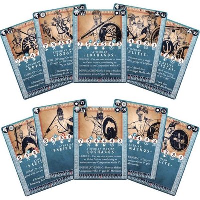 Mortal Gods: Athenian Card Set & Rules Booklet