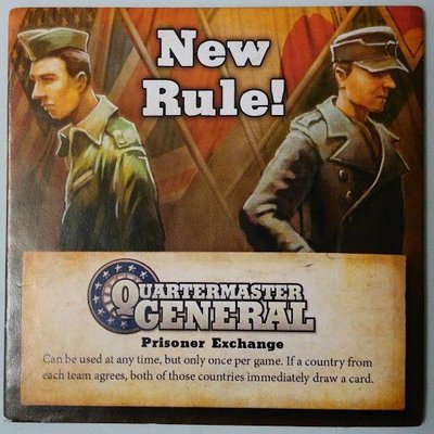 Quartermaster General: Prisoner Exchange promo tile