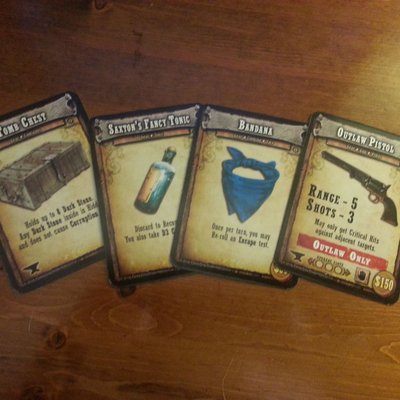 Shadows of Brimstone: Outlaw Promo Cards